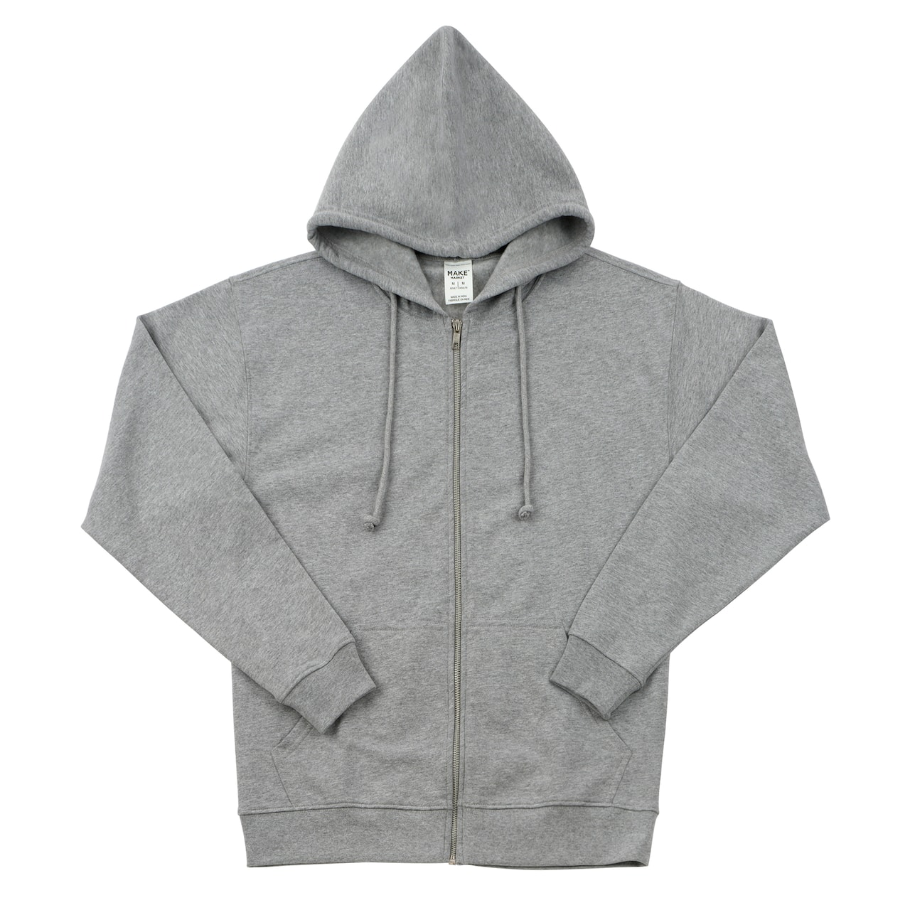 Unisex Adult Full Zip Hooded Sweatshirt by Make Market®